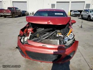2012 Kia Rio LX with VIN KNADM5A30C6019304, listed as a Copart auction lot 44544055 with 171,338 mi miles and Salvage Title. Bid and sale history available at carsss.com. Image 5.