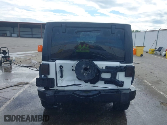 2013 Jeep Wrangler Unlimited Sport with VIN 1C4BJWDG4DL599151, listed as a IAAI auction lot 42212831 with 143,865 mi miles and . Bid and sale history available at DreamBid. Image 16.