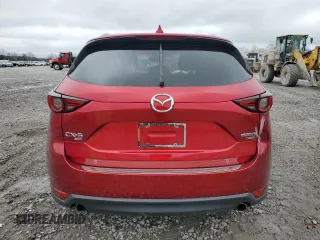 2021 Mazda CX-5 Grand Touring Reserve with VIN JM3KFBAY5M0313517, listed as a Copart auction lot 42815805 with 34,028 mi miles and Salvage Title. Bid and sale history available at carsss.com. Image 6.