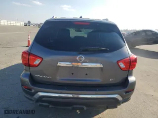 2017 Nissan Pathfinder SV with VIN 5N1DR2MN8HC678901, listed as a Copart auction lot 46907735 with 142,241 mi miles and Clean Title. Bid and sale history available at carsss.com. Image 6.