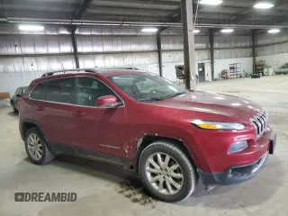 2016 Jeep Cherokee Limited with VIN 1C4PJMDSXGW318746, listed as a Copart auction lot 52601625 with 198,354 mi miles and Salvage title. Bid and sale history available at DreamBid. Image 4.