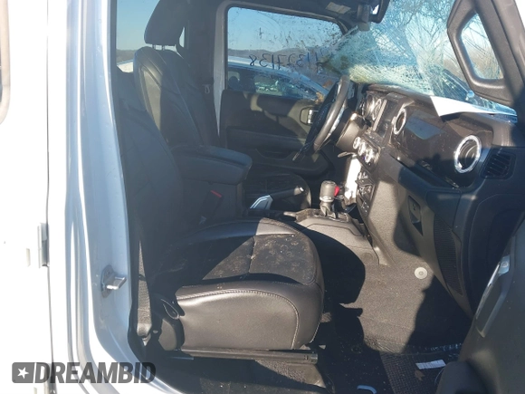 2021 Jeep Wrangler Unlimited Sahara with VIN 1C4HJXEG1MW597905, listed as a IAAI auction lot 41327138 with Not provided miles and . Bid and sale history available at DreamBid. Image 5.