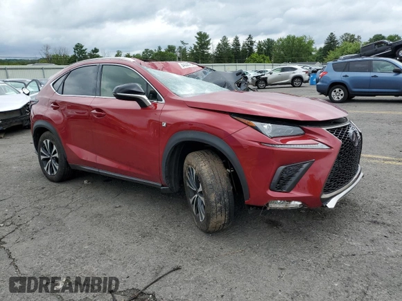 2019 Lexus NX 300 with VIN JTJBARBZ7K2194925, listed as a Copart auction lot 78596774 with Not provided miles and Salvage title. Bid and sale history available at DreamBid. Image 7.