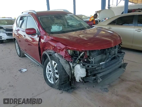 2019 Nissan Rogue SV with VIN 5N1AT2MT9KC766964, listed as a Copart auction lot 52125925 with 153,435 mi miles and Salvage Title. Bid and sale history available at DreamBid. Image 11.