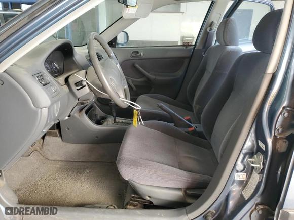 1998 Honda Civic DX with VIN 2HGEJ6624WH621150, listed as a Copart auction lot 73565894 with 104,086 mi miles and Salvage Title. Bid and sale history available at carsss.com. Image 7.