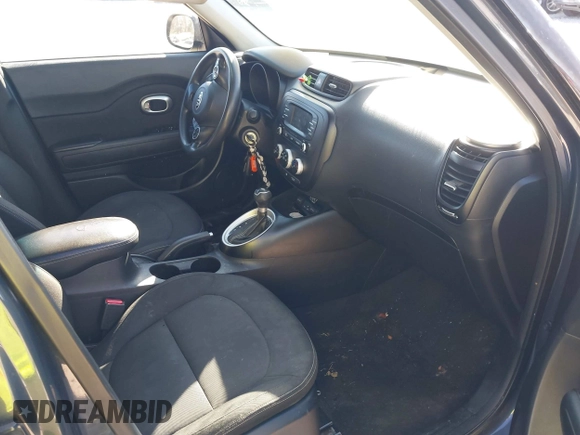 2014 Kia Soul + with VIN KNDJP3A52E7049016, listed as a IAAI auction lot 41145523 with 106,715 mi miles. Bid and sale history available at carsss.com. Image 5.