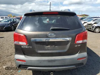 2011 Kia Sorento EX with VIN 5XYKU4A20BG140969, listed as a Copart auction lot 46749715 with 0 mi miles and Salvage Title. Bid and sale history available at carsss.com. Image 6.
