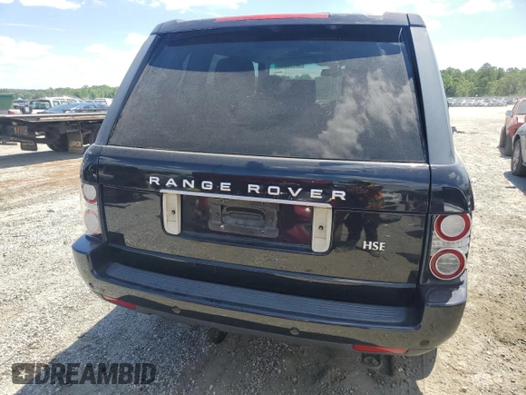 2012 Land Rover Range Rover HSE Lux with VIN SALMF1D43CA364505, listed as a Copart auction lot 56112805 with 118,119 mi miles and Clean Title. Bid and sale history available at DreamBid. Image 6.