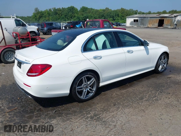 2018 Mercedes-Benz E 300 with VIN WDDZF4KB4JA370171, listed as a IAAI auction lot 42404611 with 92,944 mi miles and . Bid and sale history available at DreamBid. Image 4.