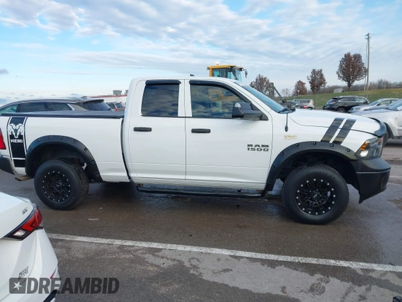 2014 Ram 1500 Express with VIN 1C6RR7FT2ES439193, listed as a IAAI auction lot 41028014 with 92,013 mi miles. Bid and sale history available at carsss.com. Image 13.