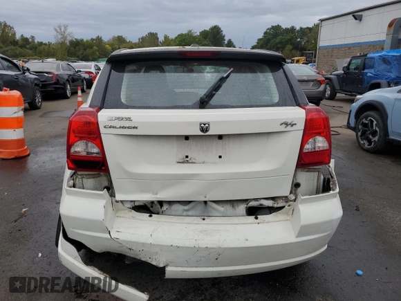 2008 Dodge Caliber R/T with VIN 1B3HB78K48D600733, listed as a Copart auction lot 72380784 with 92,881 mi miles and Salvage Title. Bid and sale history available at DreamBid. Image 6.
