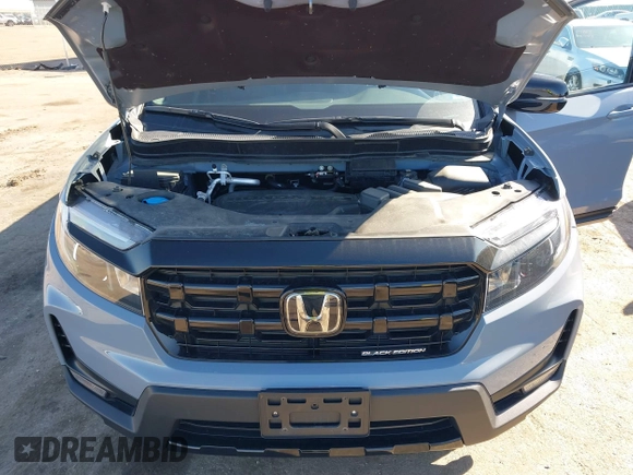 2024 Honda Ridgeline Black Edition with VIN 5FPYK3F85RB025204, listed as a IAAI auction lot 41836118 with 12,385 mi miles and . Bid and sale history available at DreamBid. Image 10.