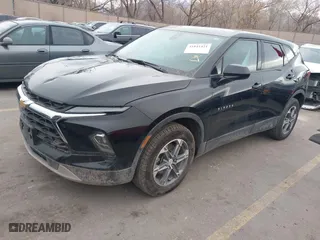 2023 Chevrolet Blazer LT with VIN 3GNKBHR44PS183209, listed as a IAAI auction lot 41841421 with 49,706 mi miles. Bid and sale history available at carsss.com. Image 17.