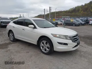 2010 Honda Crosstour EX-L z VIN 5J6TF2H58AL015959, wystawiony jako IAAI lot #42020276 z przebiegiem 114 100 mil mil oraz . Historia ofert i sprzedaży dostępna na DreamBid. Obrazek 1.