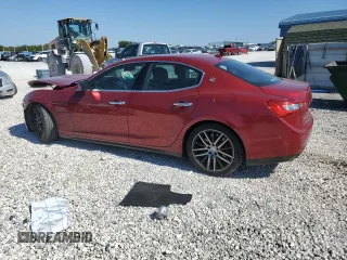 2015 Maserati Ghibli S Q4 with VIN ZAM57RTAXF1138699, listed as a Copart auction lot 71731203 with 77,162 mi miles. Bid and sale history available at carsss.com. Image 2.