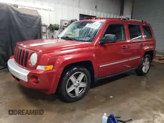 2010 Jeep Patriot Limited with VIN 1J4NF4GBXAD507270, listed as a Copart auction lot 87033294 with 153,546 mi miles and Clean Title. Bid and sale history available at carsss.com. Image 1.