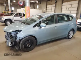 2017 Toyota Prius v Two with VIN JTDZN3EU0HJ060341, listed as a Copart auction lot 53292715 with 139,171 mi miles and Salvage Title. Bid and sale history available at carsss.com. Image 1.