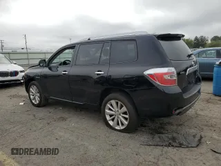 2009 Toyota Highlander Hybrid Limited with VIN JTEEW44A992025930, listed as a Copart auction lot 74084974 with 210,777 mi miles and Salvage Title. Bid and sale history available at carsss.com. Image 2.