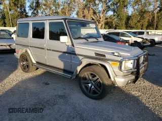 2002 Mercedes-Benz G-Class with VIN WDCYR49E12X133191, listed as a Copart auction lot 84763464 with 0 mi miles and Salvage Title. Bid and sale history available at carsss.com. Image 4.