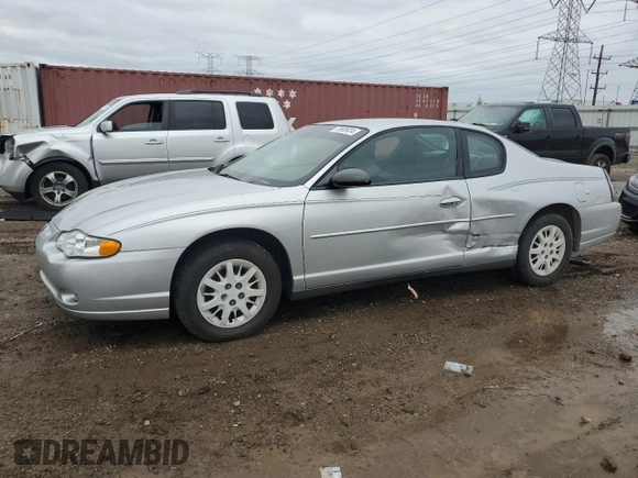 2004 Chevrolet Monte Carlo LS with VIN 2G1WW12E649443202, listed as a Copart auction lot 79509924 with 83,072 mi miles and Salvage Title. Bid and sale history available at carsss.com. Image 1.