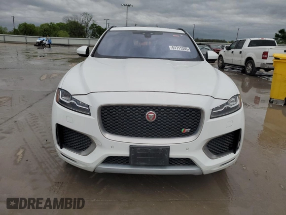 2018 Jaguar F-PACE S with VIN SADCM2FV8JA298541, listed as a Copart auction lot 51711355 with 75,817 mi miles and Clean Title. Bid and sale history available at carsss.com. Image 5.