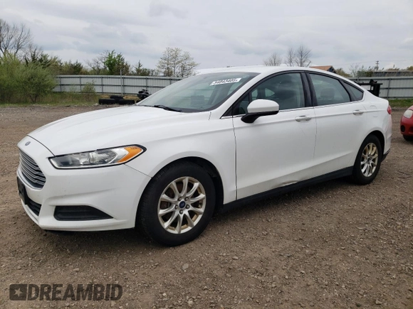 2015 Ford Fusion S with VIN 3FA6P0G76FR276254, listed as a Copart auction lot 54843405 with 185,344 mi miles and Clean Title. Bid and sale history available at DreamBid. Image 1.