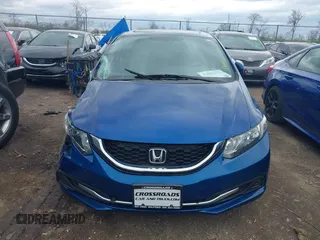 2015 Honda Civic Sedan EX with VIN 19XFB2F84FE020443, listed as a IAAI auction lot 42030422 with Not Provided miles. Bid and sale history available at carsss.com. Image 11.