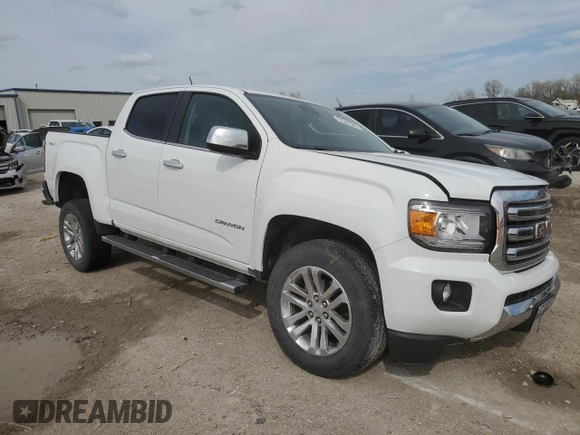 2019 GMC Canyon 4WD SLT with VIN 1GTG6DEN0K1324586, listed as a Copart auction lot 51541505 with 29,576 mi miles and Salvage title. Bid and sale history available at DreamBid. Image 4.
