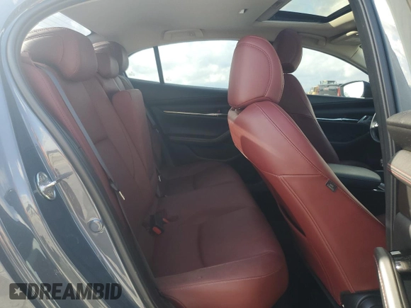 2023 Mazda 3 S Preferred with VIN 3MZBPACM8PM362526, listed as a Copart auction lot 43704735 with 51,350 mi miles and Salvage Title. Bid and sale history available at DreamBid. Image 10.