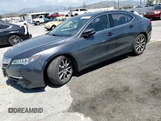 2015 Acura TLX V6 with VIN 19UUB2F32FA021171, listed as a Copart auction lot 56251435 with 96,014 mi miles and Salvage title. Bid and sale history available at DreamBid. Image 13.
