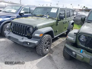 2020 Jeep Wrangler Unlimited Sport S с VIN 1C4HJXDG6LW285952, выставлен на аукционе IAAI как лот 41666200 с пробегом 37 089 миль миль и . История ставок и продаж доступна на DreamBid. Изображение 17.