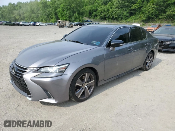 2016 Lexus GS 200t with VIN JTHBA1BL6GA000803, listed as a Copart auction lot 60727795 with 93,410 mi miles and Salvage title. Bid and sale history available at DreamBid. Image 1.