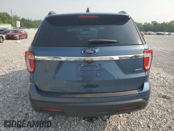 2018 Ford Explorer with VIN 1FM5K8B83JGA65303, listed as a Copart auction lot 60488955 with 125,245 mi miles and Salvage title. Bid and sale history available at DreamBid. Image 6.