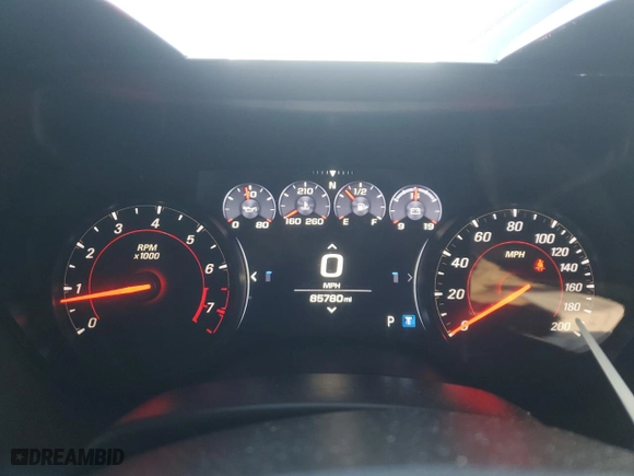 2019 Chevrolet Camaro 2SS with VIN 1G1FH3D71K0135690, listed as a Copart auction lot 43061115 with 85,780 mi miles and Salvage Title. Bid and sale history available at carsss.com. Image 9.