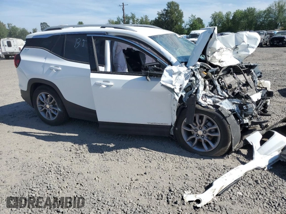 2023 GMC Terrain SLT with VIN 3GKALPEG8PL261016, listed as a Copart auction lot 60319945 with Not provided miles and Non repairable. Bid and sale history available at DreamBid. Image 4.