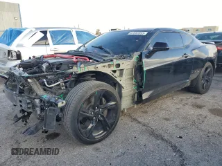 2019 Chevrolet Camaro 2SS z VIN 1G1FH1R70K0143227, wystawiony jako Copart lot #47582855 z przebiegiem 53 709 mil mil oraz Szkoda całkowita • Salvage title. Historia ofert i sprzedaży dostępna na DreamBid. Obrazek 1.