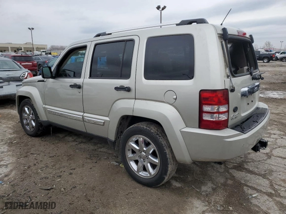 2009 Jeep Liberty Limited with VIN 1J8GN58K09W526618, listed as a Copart auction lot 83000224 with 109,705 mi miles and Salvage Title. Bid and sale history available at carsss.com. Image 2.