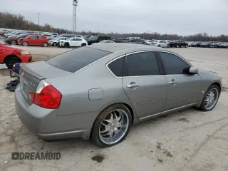 2007 Infiniti M x with VIN JNKAY01F67M452813, listed as a Copart auction lot 47599505 with Not Provided miles and Clean Title. Bid and sale history available at carsss.com. Image 3.