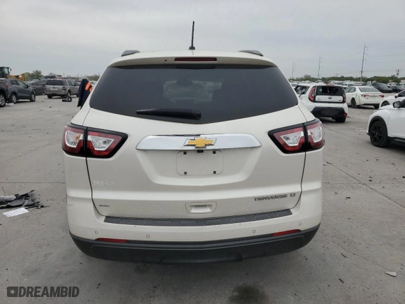 2015 Chevrolet Traverse LT with VIN 1GNKRGKD1FJ240935, listed as a Copart auction lot 50871965 with 158,078 mi miles and Clean Title. Bid and sale history available at carsss.com. Image 6.