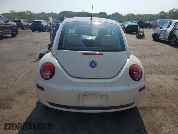 2006 Volkswagen Beetle with VIN 3VWRG31C46M423874, listed as a Copart auction lot 60527325 with 101,513 mi miles and Salvage title. Bid and sale history available at DreamBid. Image 6.