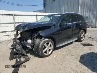 2017 Mercedes-Benz GLE 350 with VIN 4JGDA5JB7HA936033, listed as a Copart auction lot 62459315 with 141,396 mi miles and Salvage title. Bid and sale history available at DreamBid. Image 1.