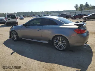 2013 Infiniti G37 Convertible with VIN JN1CV6FE2DM771999, listed as a Copart auction lot 75723594 with 99,183 mi miles and Salvage Title. Bid and sale history available at carsss.com. Image 2.