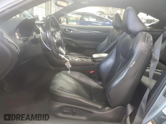 2018 Infiniti Q60 Luxe with VIN JN1EV7EL8JM391124, listed as a Copart auction lot 80746224 with 97,310 mi miles and Salvage Title. Bid and sale history available at carsss.com. Image 8.
