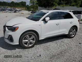 2022 Audi Q3 S line Premium with VIN WA1DECF3XN1129011, listed as a Copart auction lot 64401435 with 66,242 mi miles and Clean title. Bid and sale history available at DreamBid. Image 1.