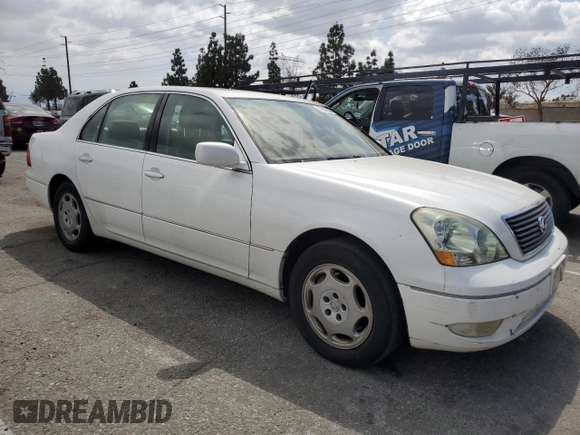 2001 Lexus LS 430 z VIN JTHBN30F210029340, wystawiony jako Copart lot #54626625 z przebiegiem 265 641 mil mil oraz Czysty tytuł • Clean title. Historia ofert i sprzedaży dostępna na DreamBid. Obrazek 4.