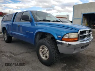 1999 Dodge Dakota SLT with VIN 1B7GG22Y7XS166815, listed as a Copart auction lot 48402125 with 176,458 mi miles and Salvage Title. Bid and sale history available at DreamBid. Image 4.