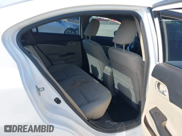 2014 Honda Civic LX z VIN 19XFB2F50EE013574, wystawiony jako IAAI lot #40497790 z przebiegiem 243 133 mil mil oraz . Historia ofert i sprzedaży dostępna na DreamBid. Obrazek 8.
