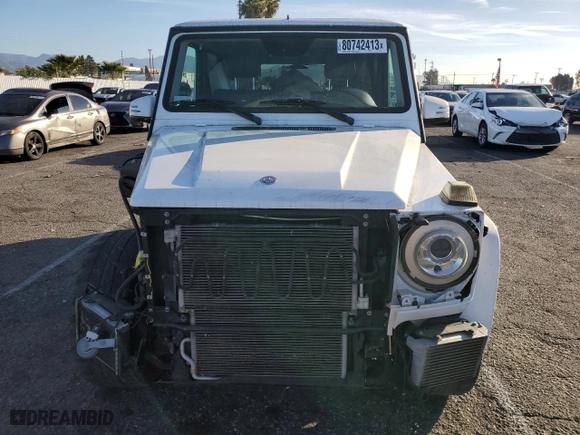 2016 Mercedes-Benz G-Class G 550 with VIN WDCYC3KF0GX256860, listed as a Copart auction lot 80742413 with 50,334 mi miles. Bid and sale history available at carsss.com. Image 5.