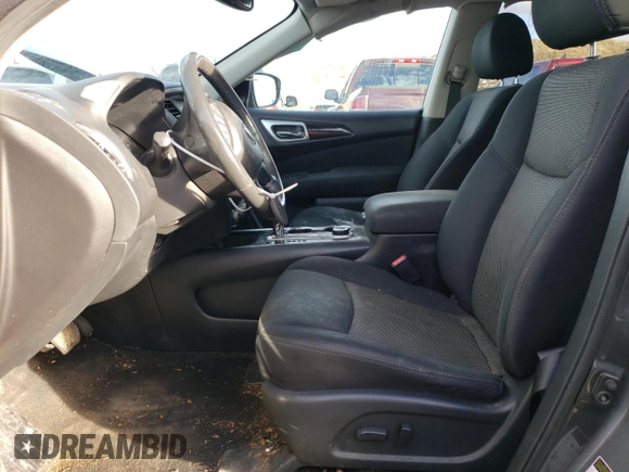 2017 Nissan Pathfinder SV with VIN 5N1DR2MM0HC631823, listed as a Copart auction lot 46254635 with 115,696 mi miles and Salvage Title. Bid and sale history available at carsss.com. Image 7.