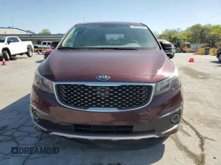 2015 Kia Sedona SX-L with VIN KNDME5C17F6026654, listed as a Copart auction lot 53024285 with 142,351 mi miles and Salvage Title. Bid and sale history available at DreamBid. Image 5.